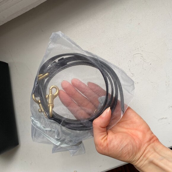 Coach Black Pebbled Leather Charlie Bucket Bag NWT - Picture 10 of 11